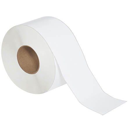 4 x 200' Continuous  White Desktop Direct Thermal Labels